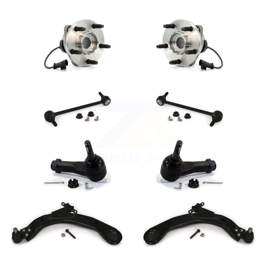 Bearing Lower Control Arm Outer Tie Rod & Link Front Kit (8Pc) For Chevrolet HHR