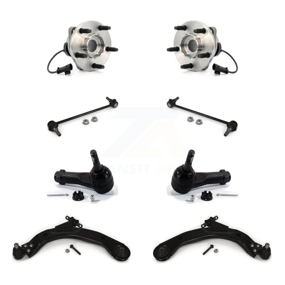 Bearing Lower Control Arm Outer Tie Rod & Link Front Kit (8Pc) For Chevrolet HHR