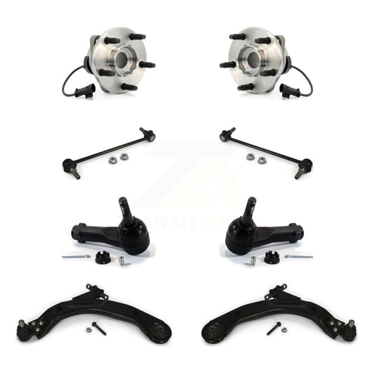 Bearing Lower Control Arm Outer Tie Rod & Link Front Kit (8Pc) For Chevrolet HHR