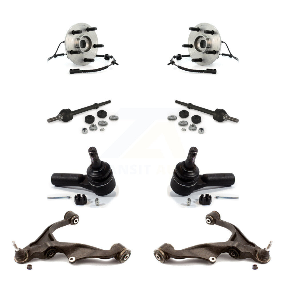 Bearing Lower Control Arm Outer Tie Rod Link Front Kit (8Pc) For Dodge Ram 1500
