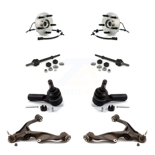 Bearing Lower Control Arm Outer Tie Rod Link Front Kit (8Pc) For Dodge Ram 1500