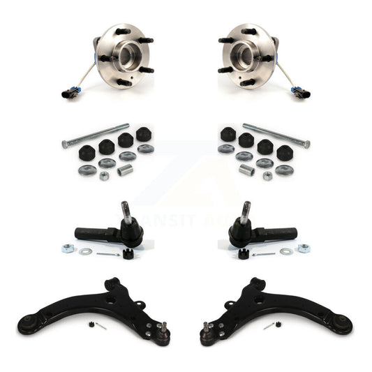 Bearing Lower Control Arm Outer Tie Rod Link Front Kit (8Pc) For Buick Chevrolet