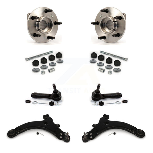 Bearing Lower Control Arm Outer Tie Rod Link Front Kit (8Pc) For Pontiac Montana