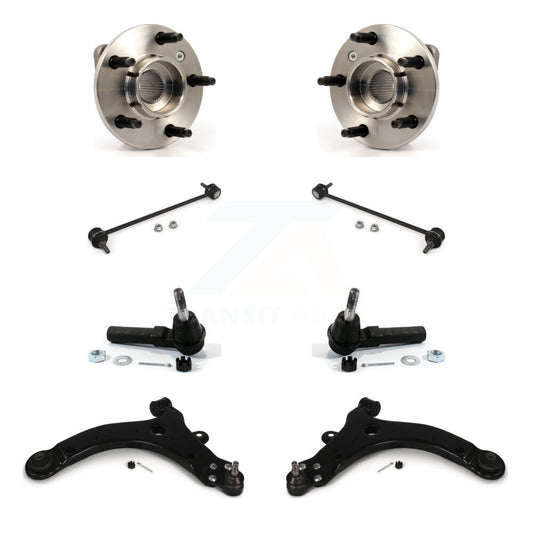 Bearing Lower Control Arm Outer Tie Rod & Link Front Kit For Pontiac Grand Prix