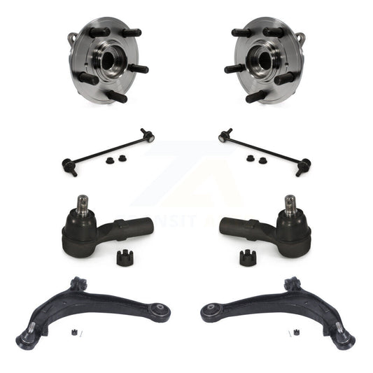 Bearing Lower Arm Outer Tie Rod Link Front Kit (8Pc) For 2011-2017 Honda Odyssey