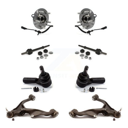 Bearing Lower Control Arm Outer Tie Rod Link Front Kit (8Pc) For 12 Ram 1500 4WD