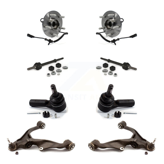 Bearing Lower Control Arm Outer Tie Rod Link Front Kit (8Pc) For 12 Ram 1500 4WD