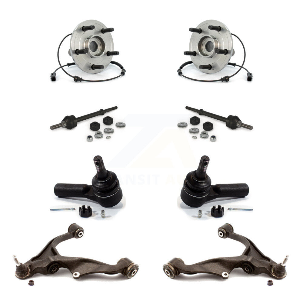 Bearing Lower Control Arm Outer Tie Rod Link Front Kit (8Pc) For Ram 1500 Dodge