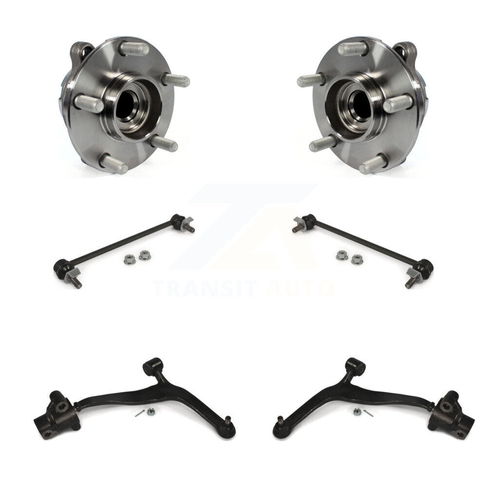 Bearing Lower Control Arm with BJ Link Front Kit For 2003-2008 INFINITI FX35 RWD