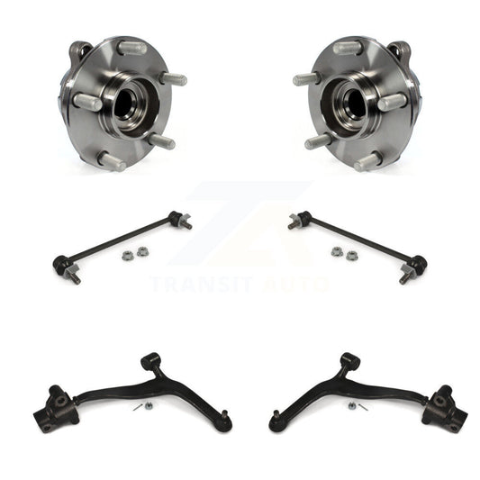 Bearing Lower Control Arm with BJ Link Front Kit For 2003-2008 INFINITI FX35 RWD