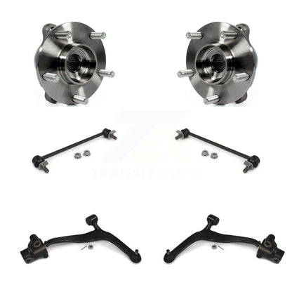 Hub Bearing Lower Control Arm & Link Front Kit For 2003-2008 INFINITI FX35 FX45