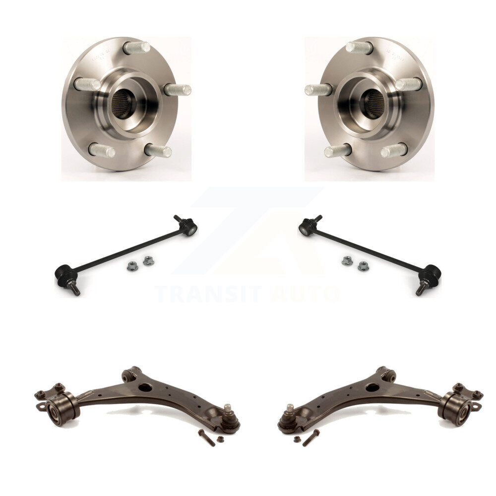 Bearing Lower Control Arm with Ball Joint & Sway Bar Link Front Kit For Mazda 3
