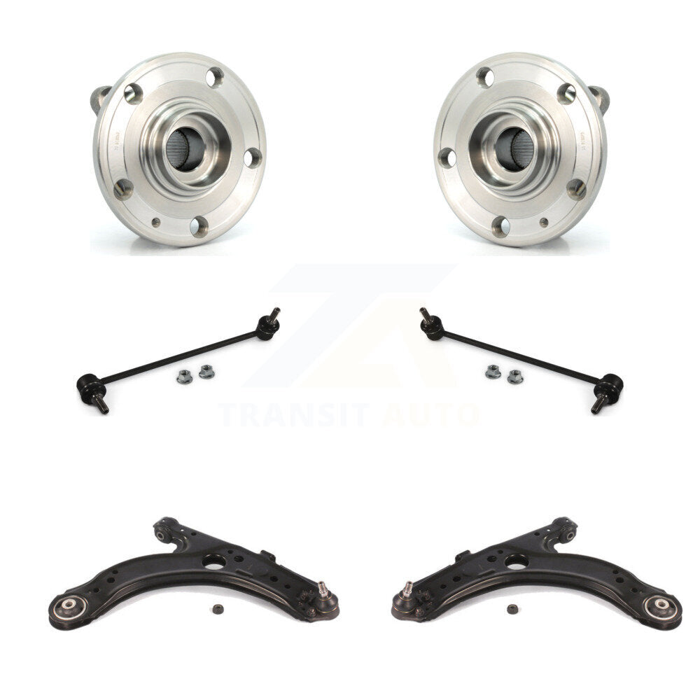 Bearing Lower Control Arm Link Front Kit For 2006 Volkswagen Jetta A5 body code