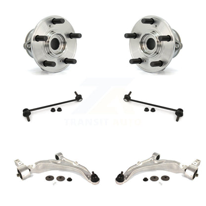 Hub Bearing Lower Control Arm with Ball Joint & Link Front Kit For Acura MDX ZDX