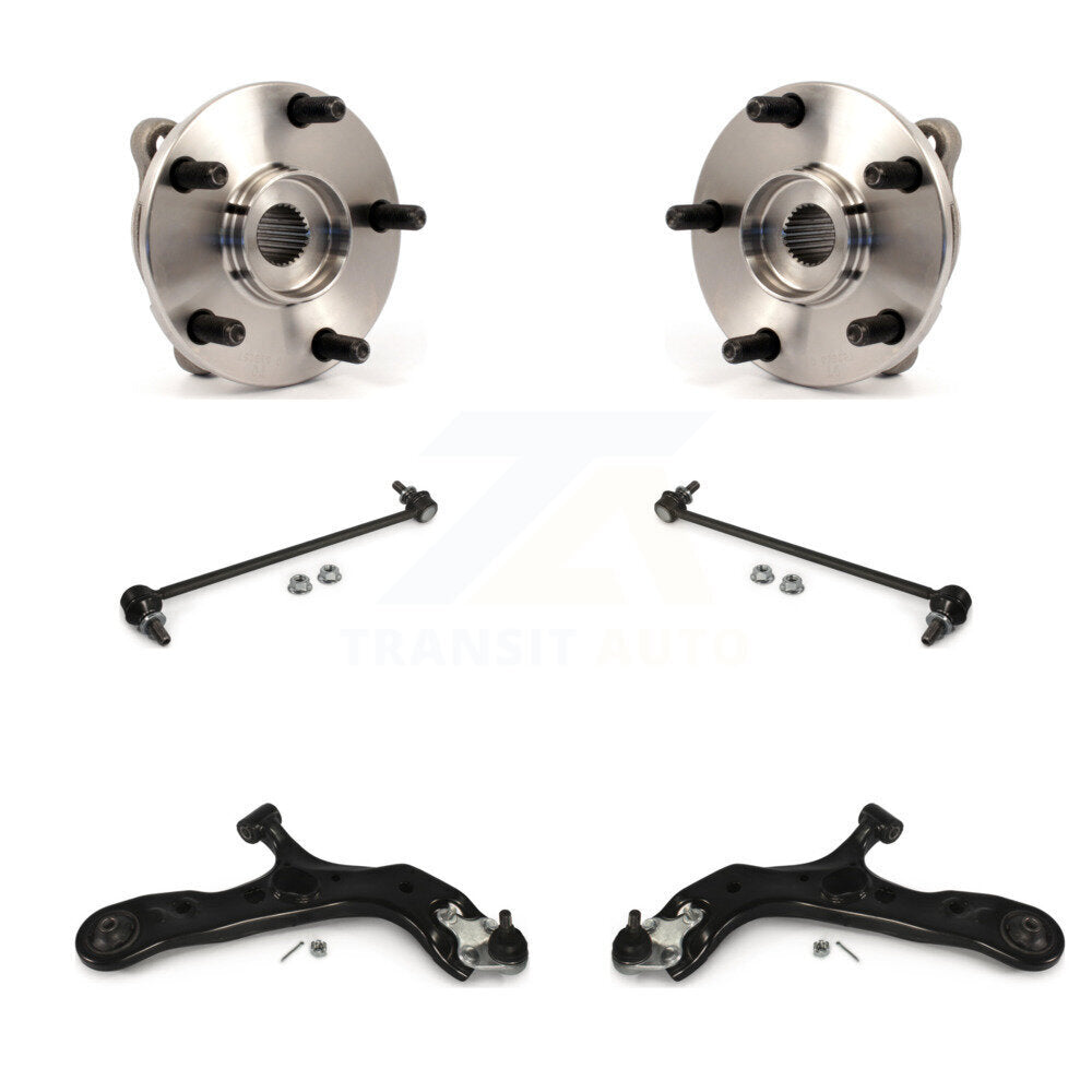Hub Bearing Lower Control Arm with Ball Joint And Link Front Kit For Toyota RAV4