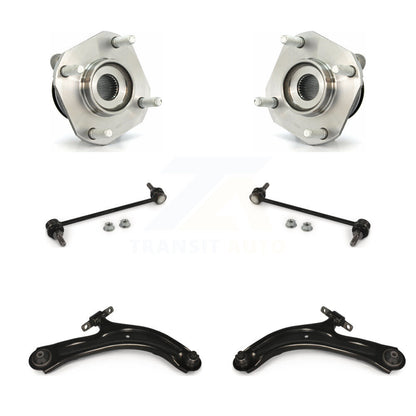 Hub Bearing Lower Control Arm & Link Front Kit For 2007-2012 Nissan Sentra 2.0L