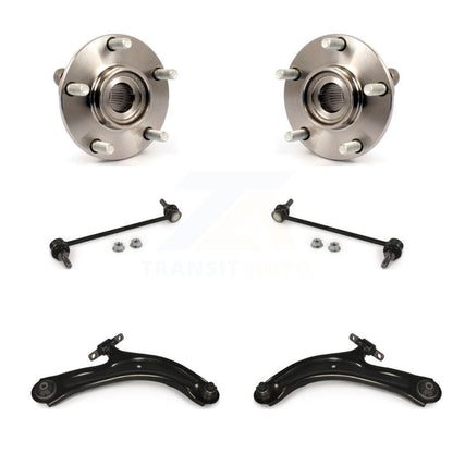 Hub Bearing Lower Control Arm & Link Front Kit For 2007-2012 Nissan Sentra 2.5L