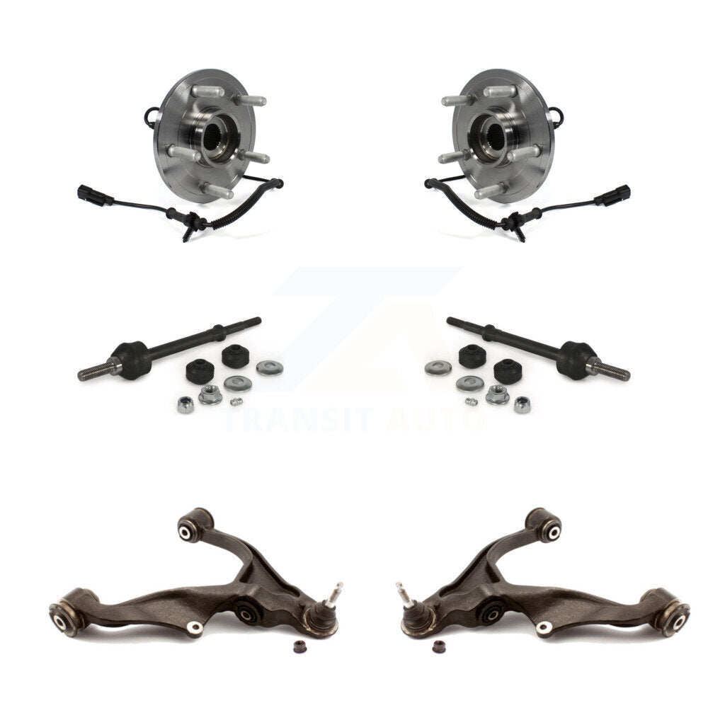Bearing Lower Control Arm w/ Ball Joint Link Front Kit For Ram 1500 Classic 4WD