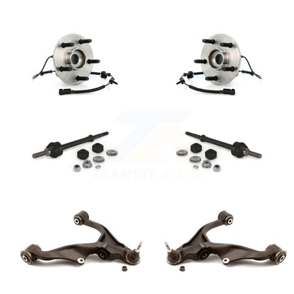 Hub Bearing Lower Control Arm with Ball Joint Link Front Kit For Dodge Ram 1500