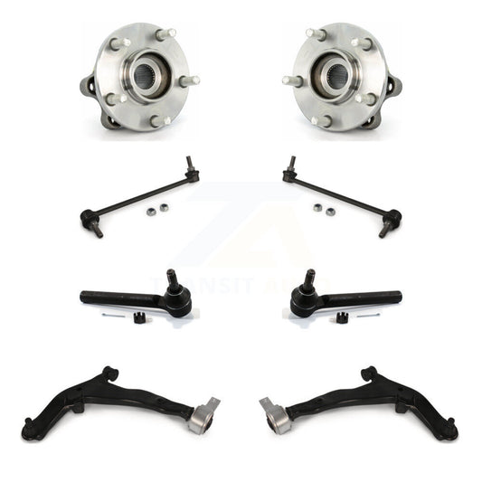 Bearing Lower Arm Outer Tie Rod Link Front Kit (8Pc) For 2005-2007 Nissan Murano