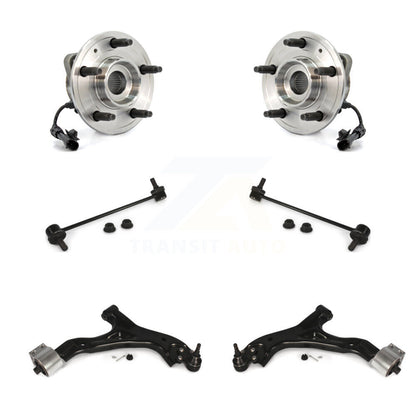 Hub Bearing Lower Control Arm Link Front Kit (6Pc) For Chevrolet Equinox Captiva