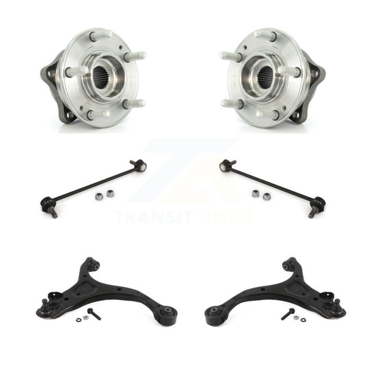Bearing Lower Control Arm Link Front Kit (6Pc) For Hyundai Santa Fe Kia Sorento