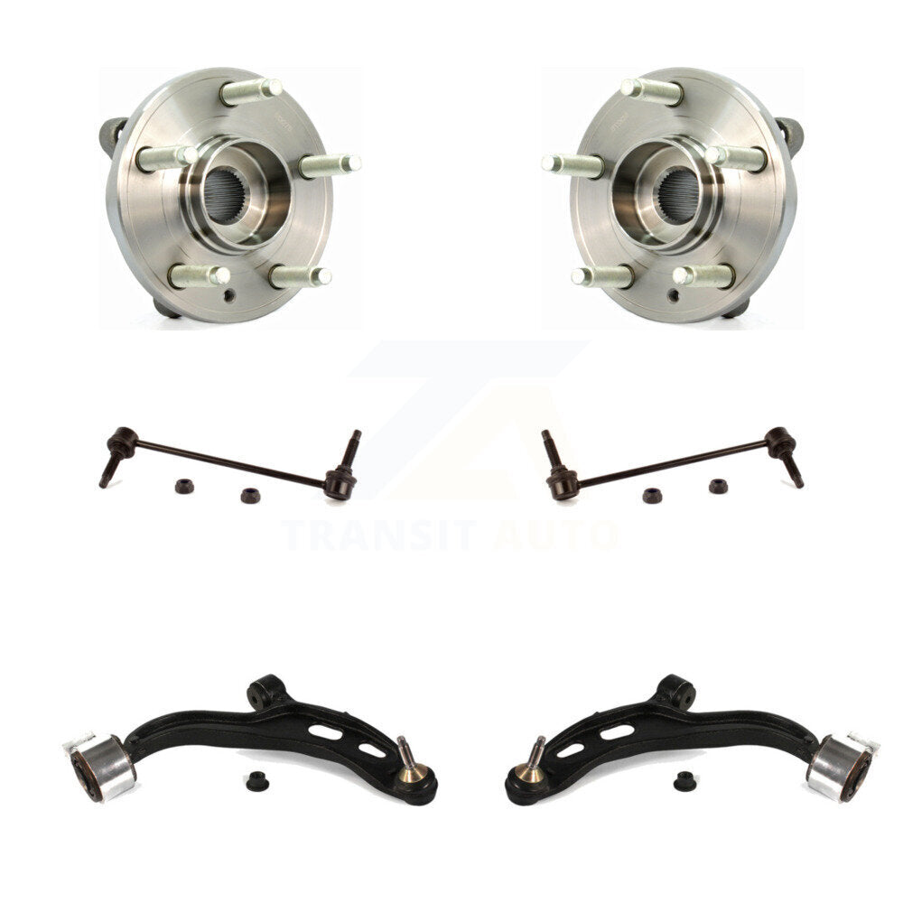Bearing Lower Control Arm Link Front Kit (6Pc) For Ford Flex Taurus Lincoln MKT