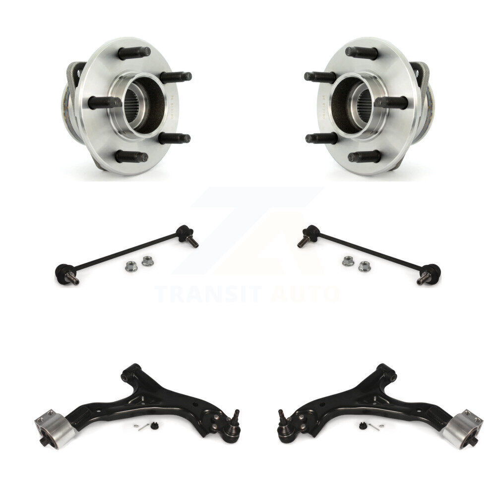 Bearing Lower Control Arm & Link Front Kit (6Pc) For Saturn Vue Pontiac Torrent