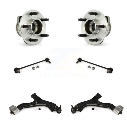 Bearing Lower Control Arm & Link Front Kit (6Pc) For Saturn Vue Pontiac Torrent