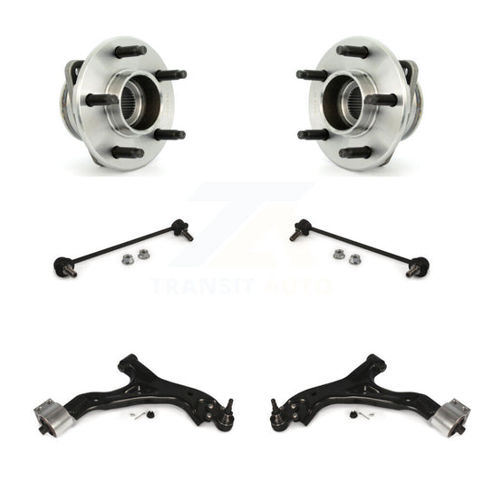 Bearing Lower Control Arm & Link Front Kit (6Pc) For Saturn Vue Pontiac Torrent