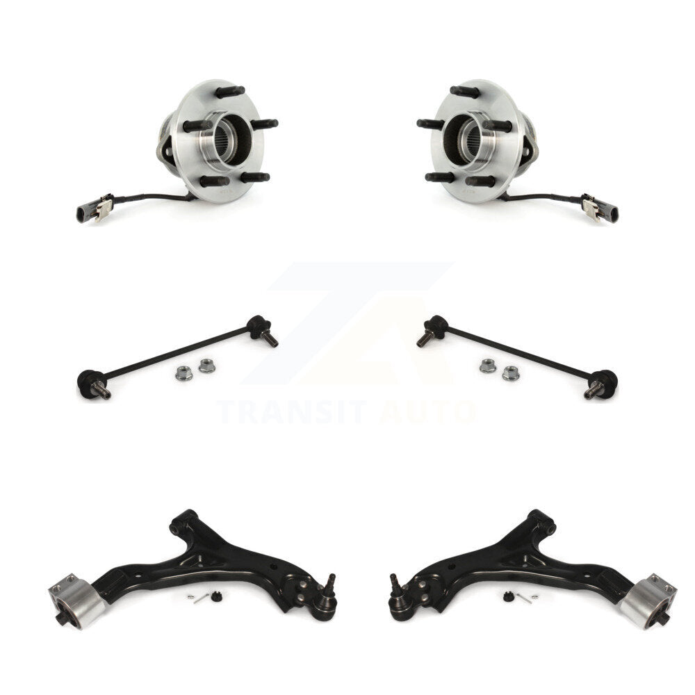 Bearing Lower Control Arm Link Front Kit (6Pc) For Saturn Vue Chevrolet Equinox