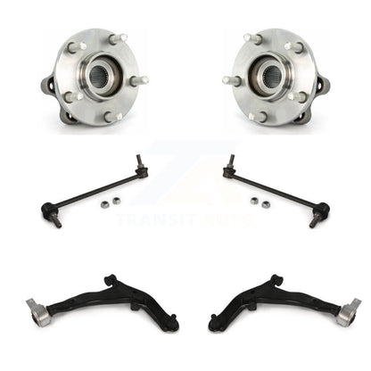 Hub Bearing Lower Control Arm & Link Front Kit (6Pc) For 2003-2007 Nissan Murano