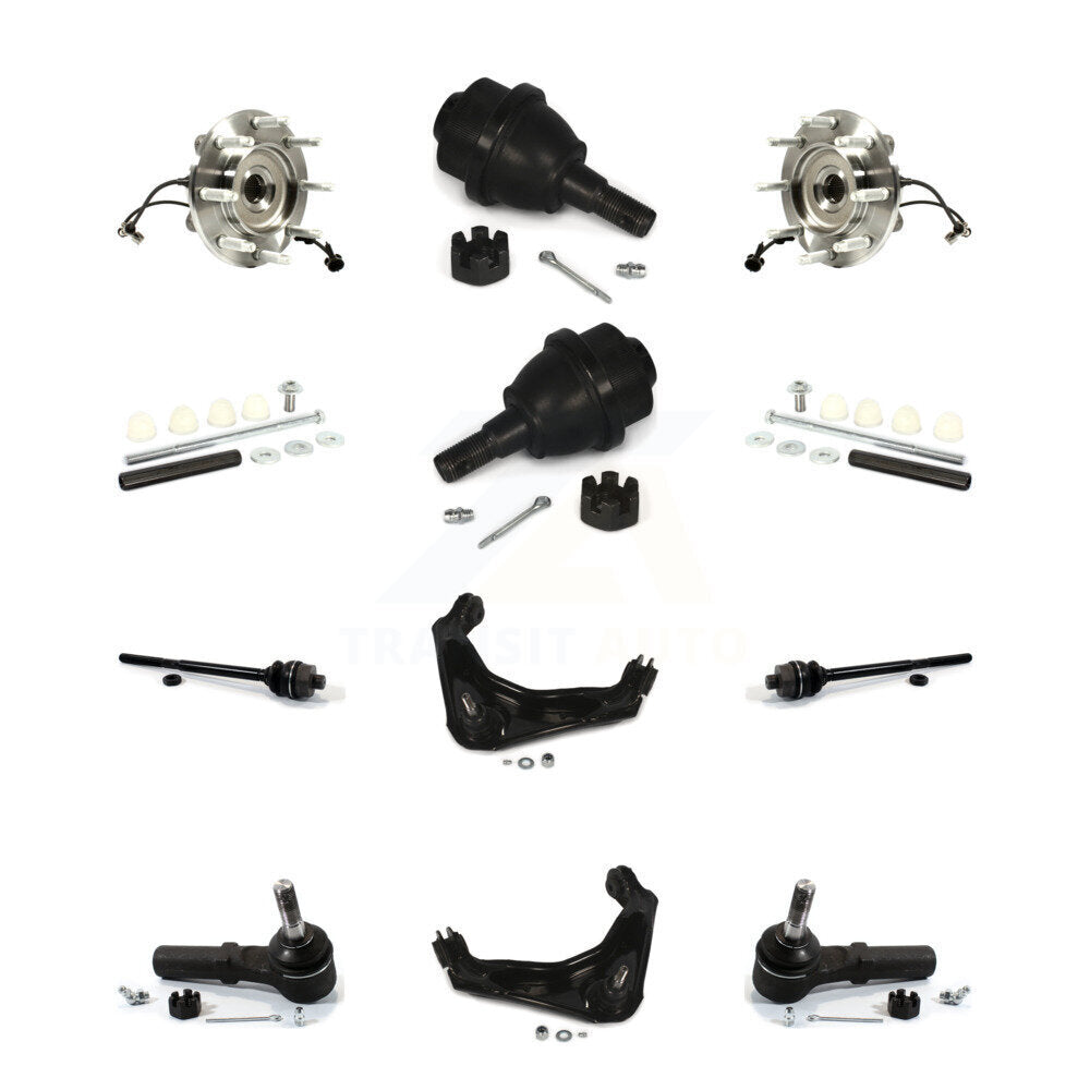 Upper Control Arm Lower Ball Joint Outer Inner Tie Rod Link Front Kit For GMC HD