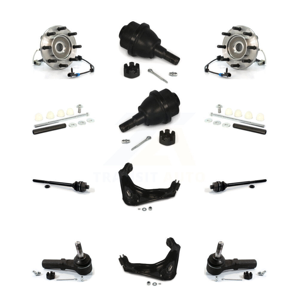 Upper Control Arm Lower Ball Joint Outer Inner Tie Rod & Link Front Kit For GMC