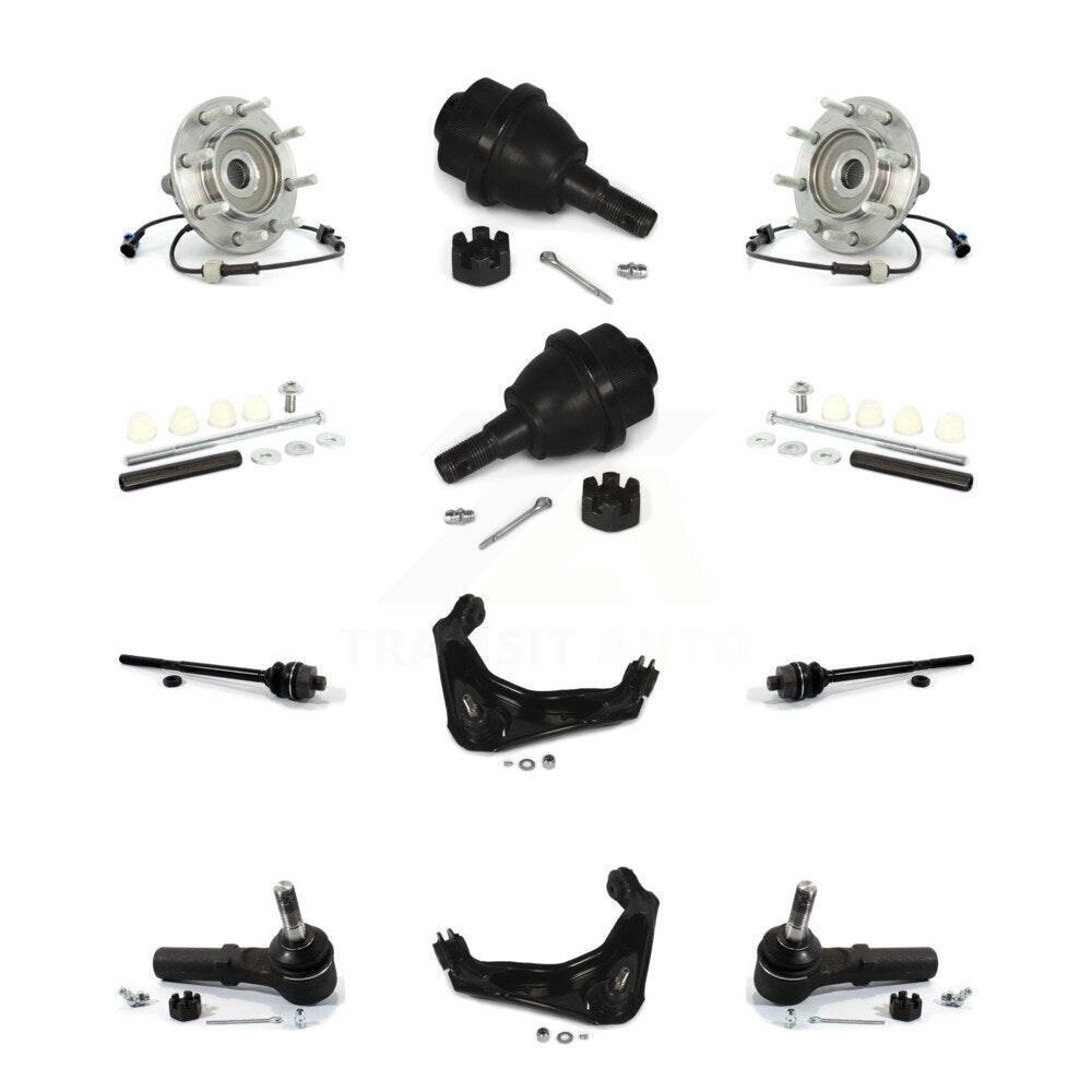 Upper Control Arm Lower Ball Joint Outer Inner Tie Rod & Link Front Kit For GMC
