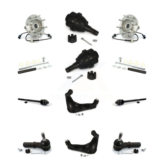 Upper Control Arm Lower Ball Joint Outer Inner Tie Rod & Link Front Kit For GMC
