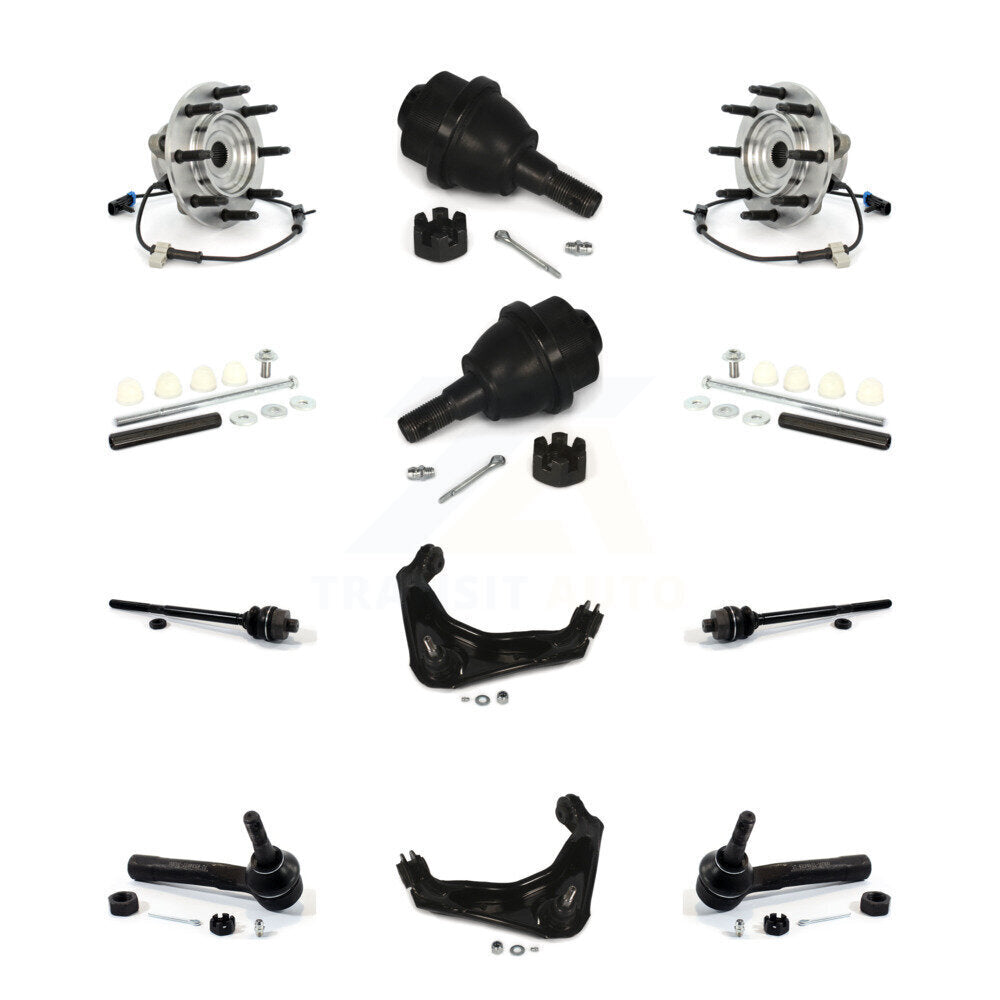 Upper Control Arm Lower Ball Joint Outer Inner Tie Rod & Link Front Kit For 2500