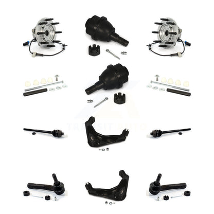 Upper Control Arm Lower Ball Joint Outer Inner Tie Rod & Link Front Kit For 2500