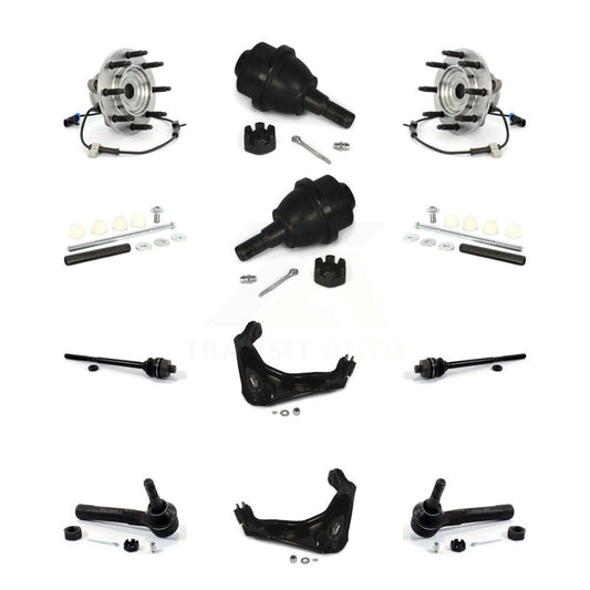 Upper Control Arm Lower Ball Joint Outer Inner Tie Rod & Link Front Kit For 2500