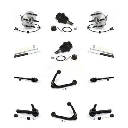 Upper Control Arm Lower Ball Joint Outer Inner Tie Rod Link Front Kit For GMC XL