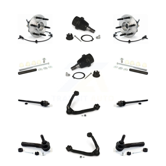 Upper Control Arm Lower Ball Joint Outer Inner Tie Rod Link Front Kit For GMC XL