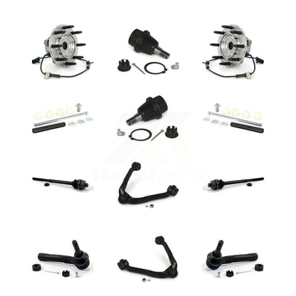 Upper Control Arm Lower Ball Joint Outer Inner Tie Rod & Link Front Kit For 1500