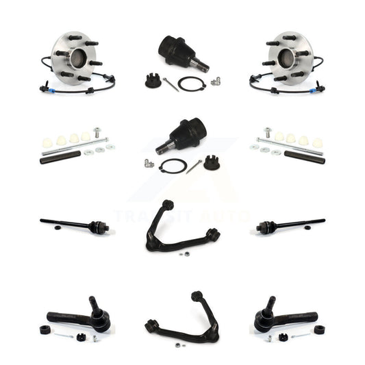 Upper Arm Lower Ball Joint Outer Inner Tie Rod Link Front Kit (12Pc) For GMC XL