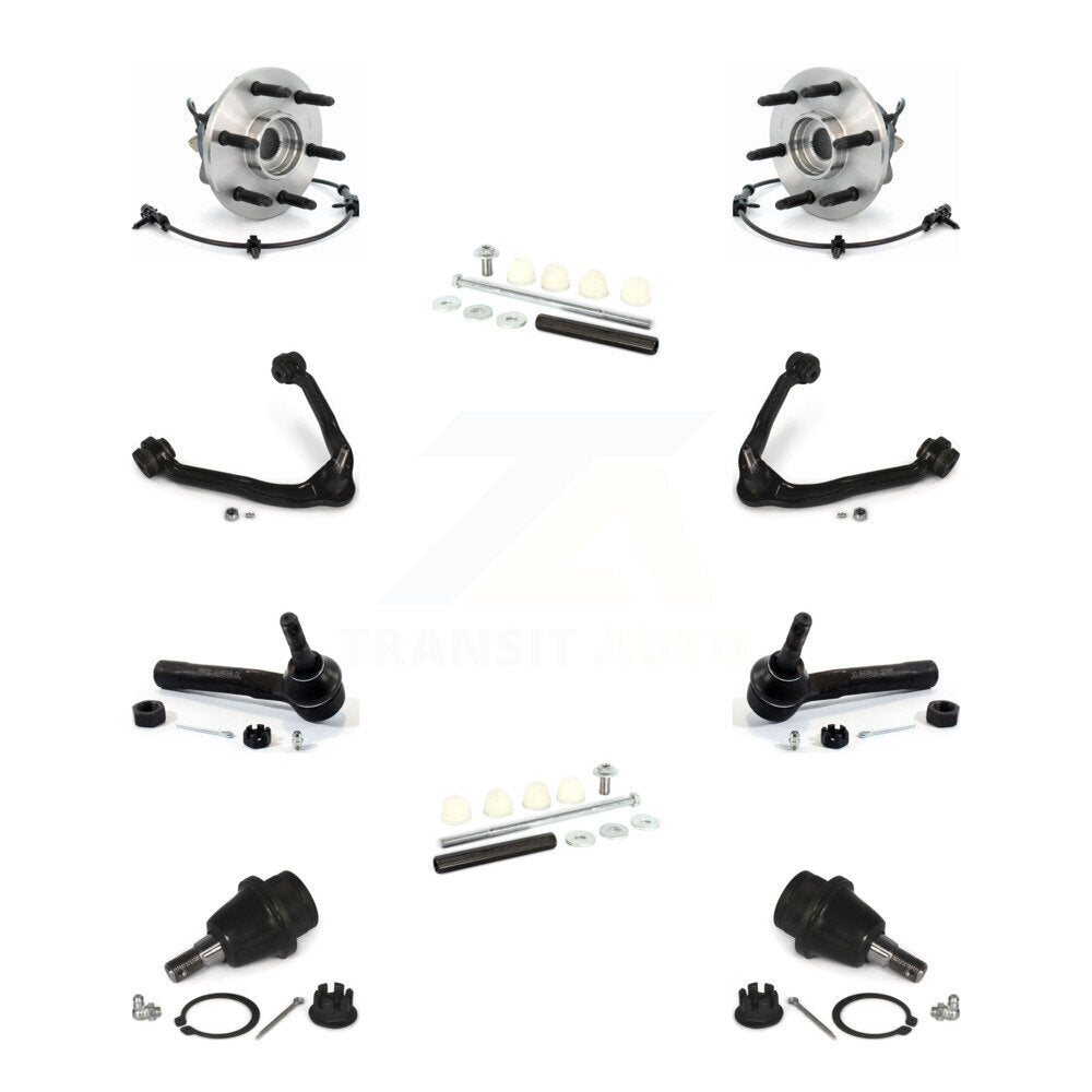 Bearing Upper Control Arm Lower Ball Joint Outer Tie Rod Link Front Kit For GMC
