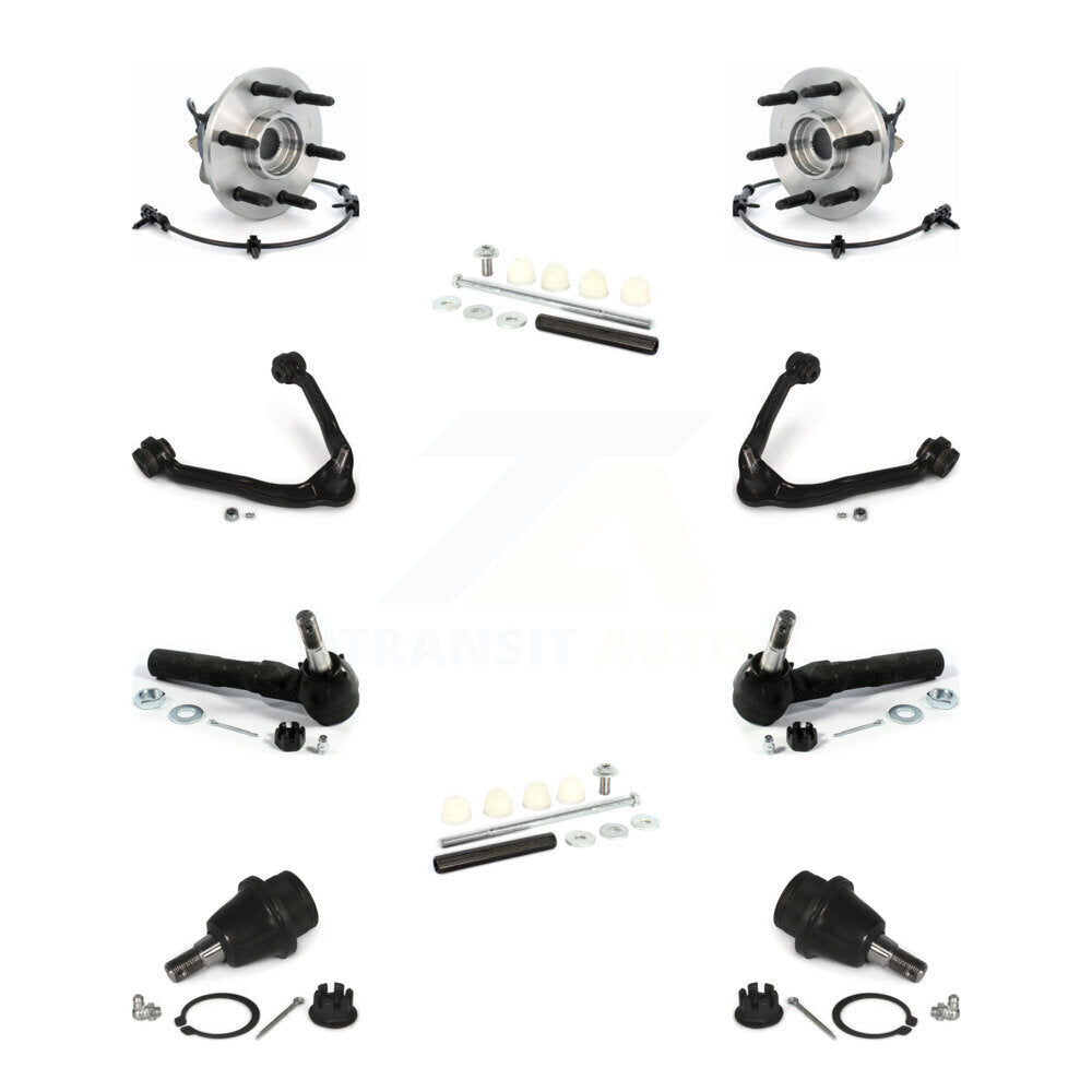 Bearing Upper Control Arm Lower Ball Joint Outer Tie Rod Link Front Kit For 1500