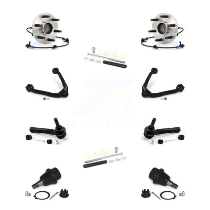 Bearing Upper Arm Lower Ball Joint Outer Tie Rod & Link Front Kit (10Pc) For GMC