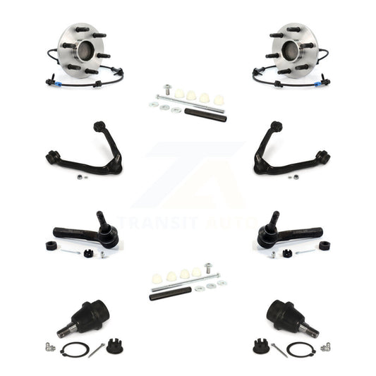 Bearing Upper Arm Lower Ball Joint Outer Tie Rod & Link Front Kit (10Pc) For GMC