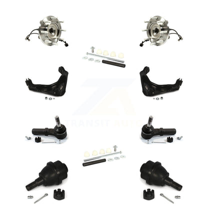 Bearing Upper Control Arm Lower Ball Joint Outer Tie Rod Link Front Kit For GMC