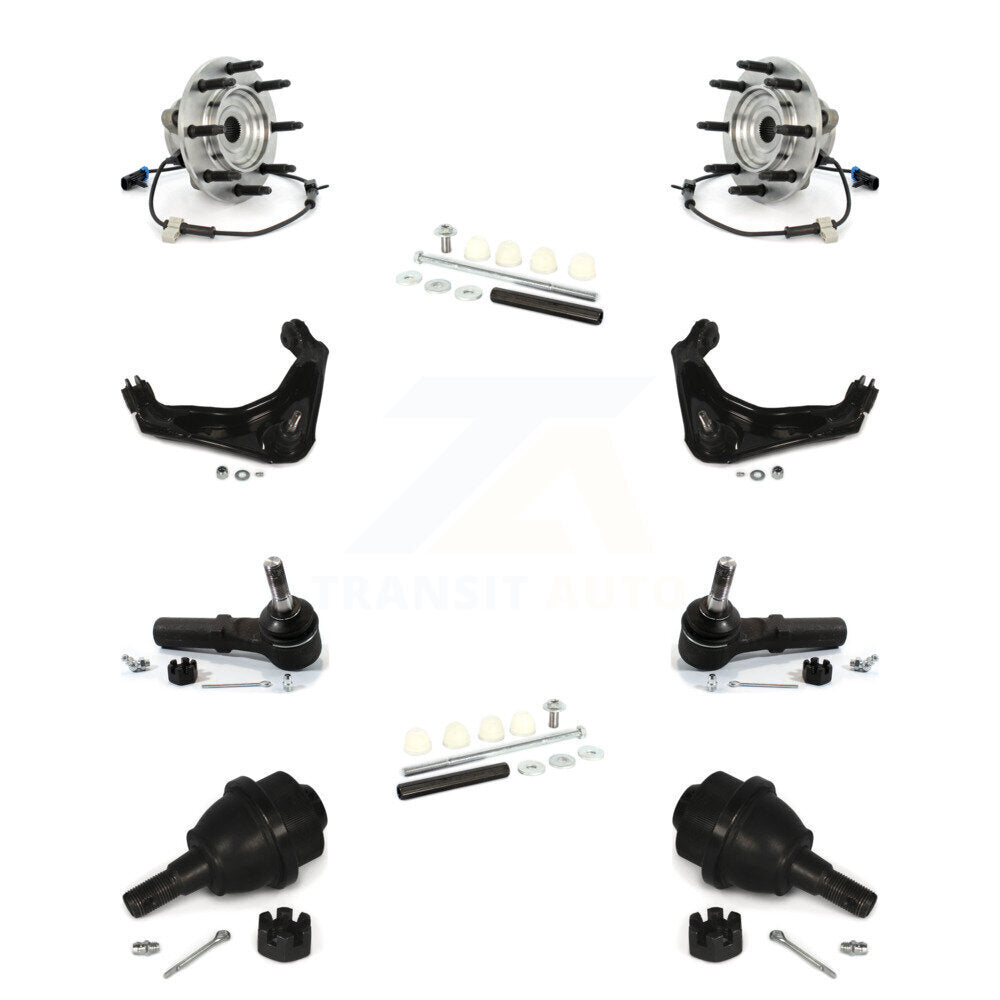 Bearing Upper Control Arm Lower Ball Joint Outer Tie Rod Link Front Kit For GMC