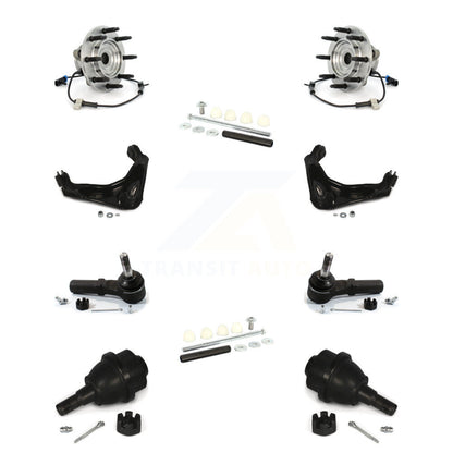 Bearing Upper Control Arm Lower Ball Joint Outer Tie Rod Link Front Kit For GMC
